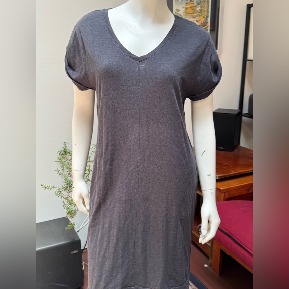 Prana Gray Short Sleeve Relaxed Tunic